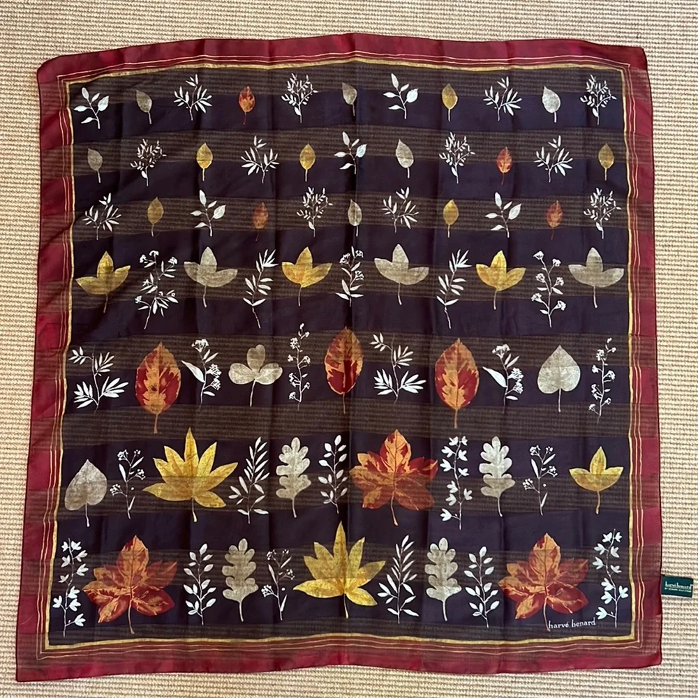 Large Italian Scarf for Fall by Harve Benard.